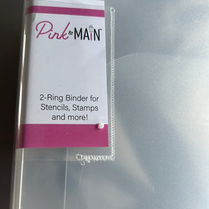 2 ring binder by pink and main