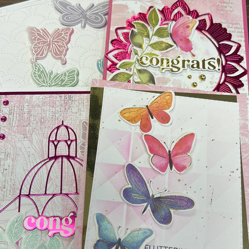 Butterfly bliss card class