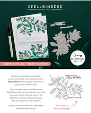Load image into Gallery viewer, Betterpress society by Spellbinders 6 monthly payments July-dec