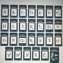 Load image into Gallery viewer, every occasion floral alphabet betterpress bundle by spellbinders