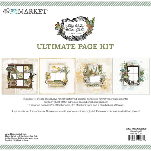 ultimate page  kit Natures study 49 and market