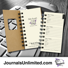 Load image into Gallery viewer, Mini - Password Journal (Kraft)