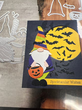 Load image into Gallery viewer, Halloween gnome die set by Photoplay