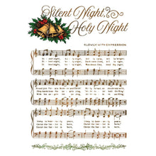 Load image into Gallery viewer, Silent Night Background - 4"x 6" Rubber Cling Stamp Set