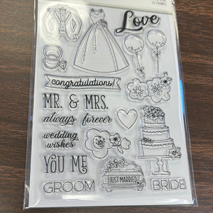 Happily ever after stamp by simple stories