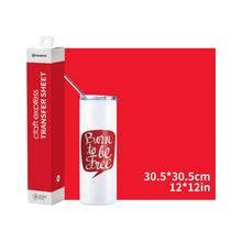 Load image into Gallery viewer, Craft Express 8 Pack 12" x 12" Solid Color Assorted Sublimation Transfer Sheets