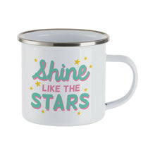 Load image into Gallery viewer, Craft Express 4 Pack 12oz Enamel Sublimation Mugs – White with Silver Rim