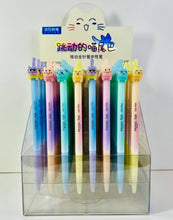 Load image into Gallery viewer, Cat Tail Colors Gel Pen-