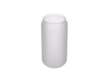 Load image into Gallery viewer, Craft Express 18oz Frosted Glass Cans with Bamboo Lids &amp; Straws – Sublimation-Ready