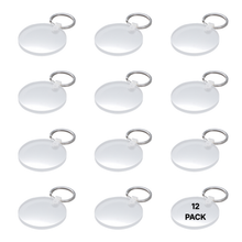 Load image into Gallery viewer, Craft Express 4-Pack Acrylic Round Keyrings – Sublimation &amp; UV DTF Blanks