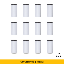 Load image into Gallery viewer, Craft Express White 12oz Skinny Can Cooler for Sublimation