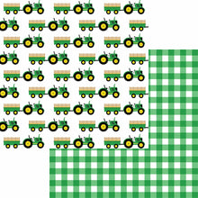 Load image into Gallery viewer, Tractor Time Collection 12 x 12 Scrapbook Paper &amp; Embellishment Kit by SSC Designs -