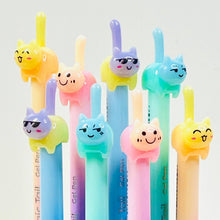 Load image into Gallery viewer, Cat Tail Colors Gel Pen-