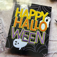 Load image into Gallery viewer, Happy Halloween die by Photoplay