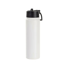 Load image into Gallery viewer, Craft Express 6 Pack 22oz Powder Coated Water Bottle Flasks – Laser-Ready Drinkware