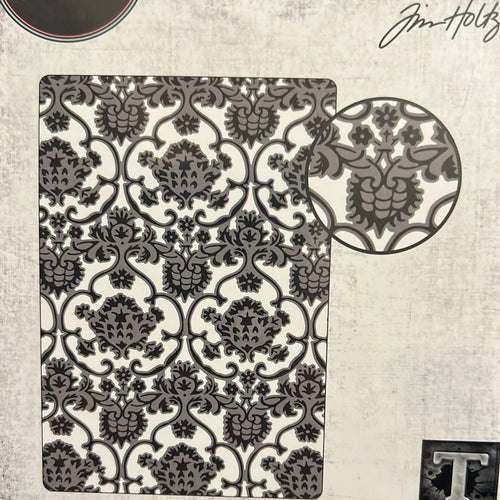 Tapestry embossing folder by Sizzix