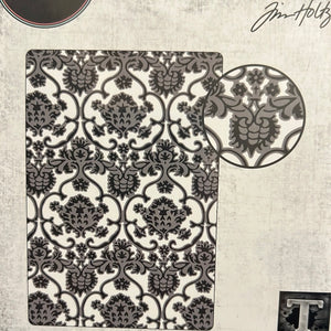 Tapestry embossing folder by Sizzix