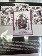 Royal bouquets Aquaink Transfer Sheets by LDRS Creative