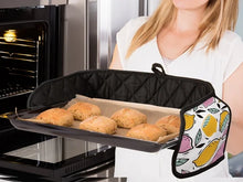 Load image into Gallery viewer, Craft Express 2 Pack Double Mitt Sublimation Pot Holders Sublimation-Ready