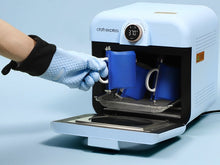 Load image into Gallery viewer, Craft Express Blue Silicone Heat Glove for Sublimation &amp; Crafting