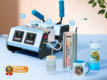Load image into Gallery viewer, Craft Express 3-in-1 Two Station Mug Press Press
