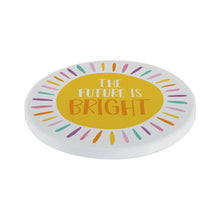 Load image into Gallery viewer, Craft Express 4 Pack 3.5" Round Ceramic Sublimation Coasters – Glossy White with Cork Back