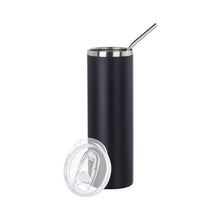 Load image into Gallery viewer, Craft Express 6 Pack Powder Coated Stainless Steel Tumblers with Straw &amp; Lid