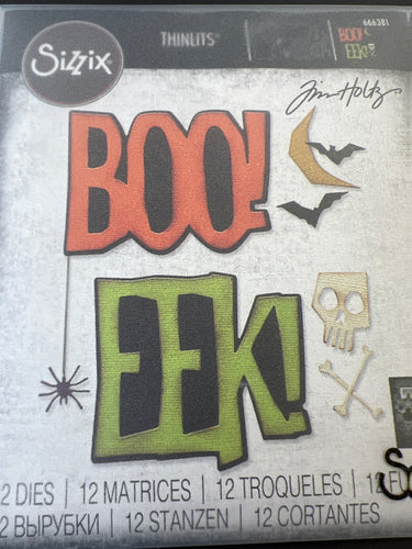 Big frights die set by Sizzix