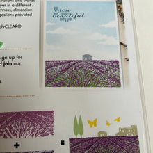 Load image into Gallery viewer, Lavender color layering stamp set by Hero arts