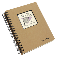 Load image into Gallery viewer, Yarn It! Knitting &amp; Crochet Journal (Kraft)