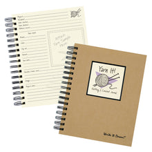 Load image into Gallery viewer, Yarn It! Knitting &amp; Crochet Journal (Kraft)