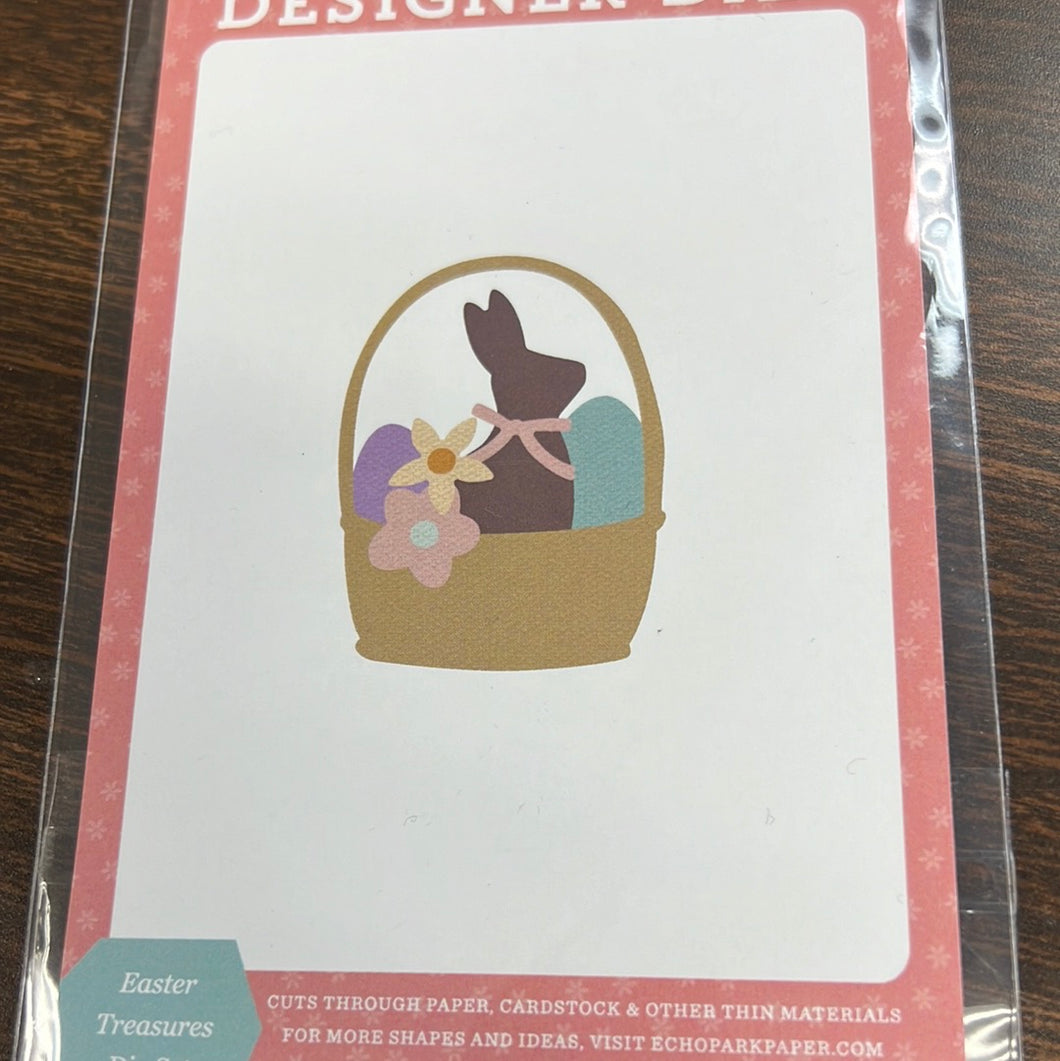 Easter treasures die set by Echo park
