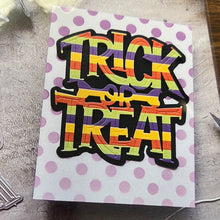 Load image into Gallery viewer, Trick or treat die by Photoplay