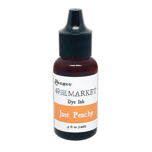 Just Peachy Dye Ink by 49 and market
