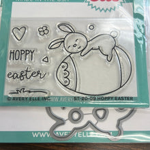 Load image into Gallery viewer, Hoppy Easter stamp and die set by Avery Elle