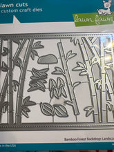 Load image into Gallery viewer, Bamboo forest backdrop landscape die set by Lawn Fawn