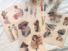 Load image into Gallery viewer, Junk Journal Page Pack- Fashion