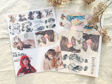 Load image into Gallery viewer, Junk Journal Page Pack- Fashion