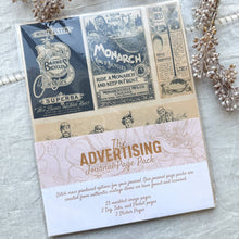 Load image into Gallery viewer, Junk Journal Page Pack- Advertising
