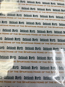 Oshkosh north spartans paper