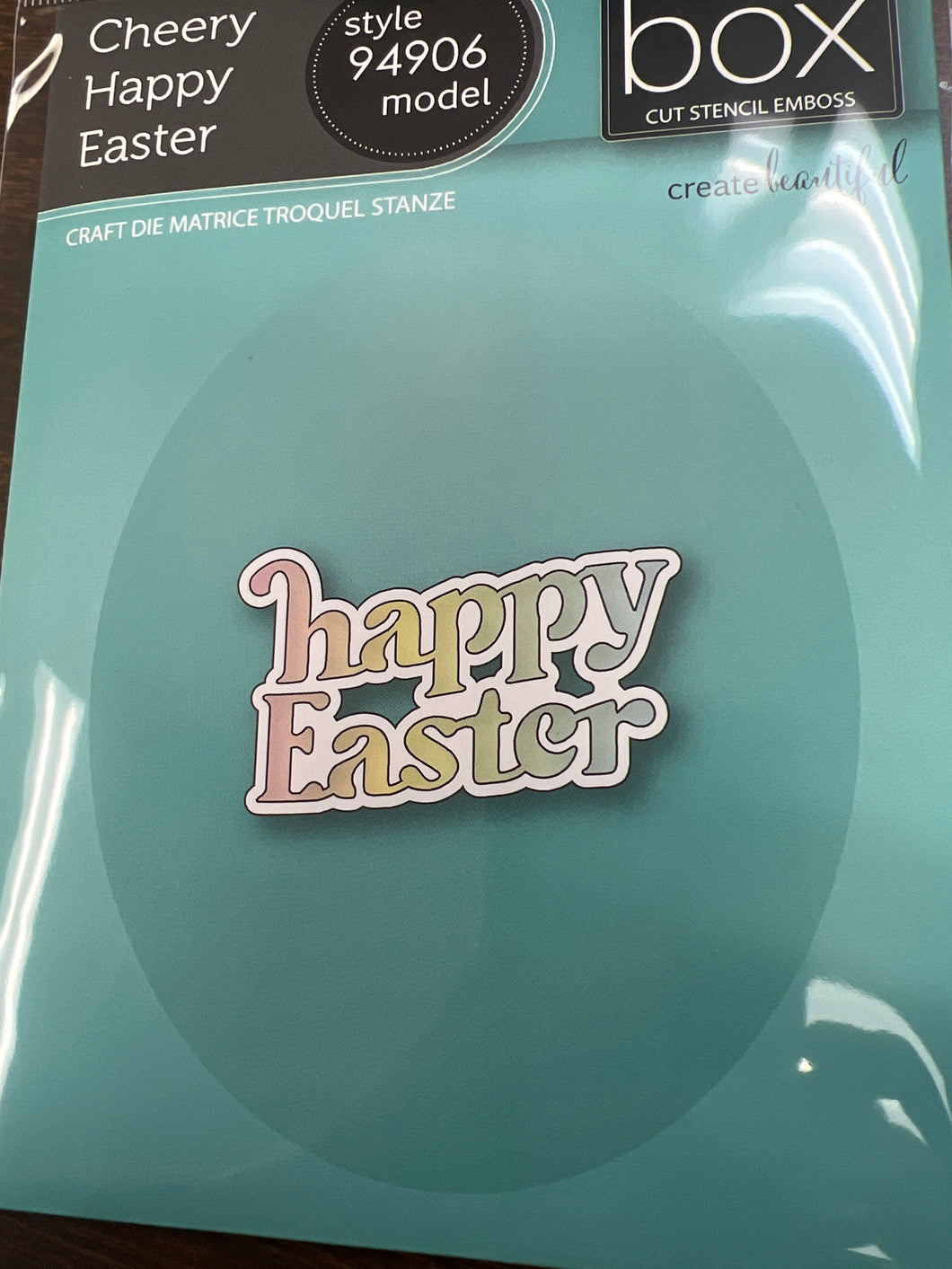 Cheery happy easter die by  memory box