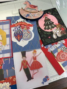 Nutcracker card kit