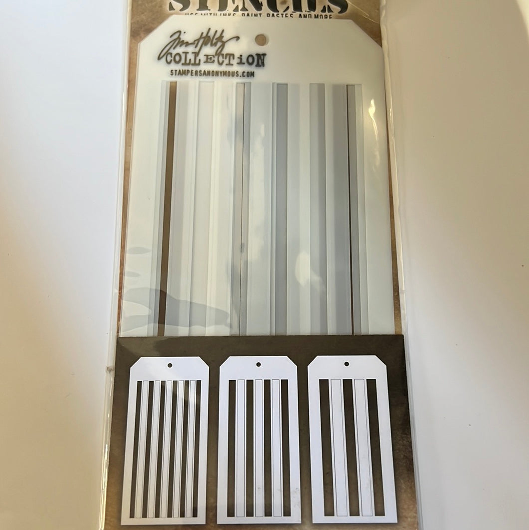 Shifter stencil by tim holtz & Stampers anonymous