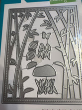 Load image into Gallery viewer, Bamboo forest backdrop portrait die set by Lawn Fawn