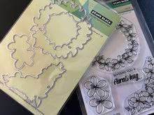 Load image into Gallery viewer, Floral vines clear stamp die set by penny black