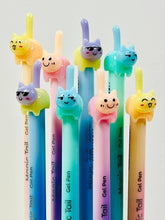 Load image into Gallery viewer, Cat Tail Colors Gel Pen-