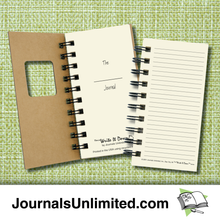 Load image into Gallery viewer, Mini - Blank Journal (Kraft)