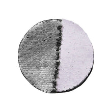 Load image into Gallery viewer, Craft Express 2 Pack 7&quot; Round Sequin Sublimation Patches