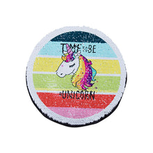 Load image into Gallery viewer, Craft Express 2 Pack 7&quot; Round Sequin Sublimation Patches