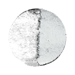 Craft Express 2 Pack 7" Round Sequin Sublimation Patches